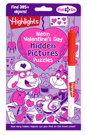 Highlights Hidden Pictures Puzzles: Neon Valentine